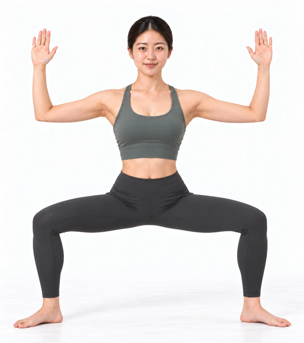 웃카타 코나사나 (여신 자세)